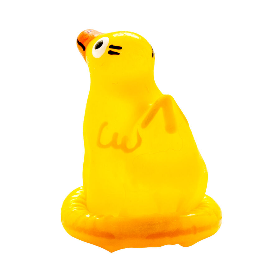 CONDOMERIE - PRESERVATIVO DECORATIVO PINTADO A MANO PATO - Imagen 3