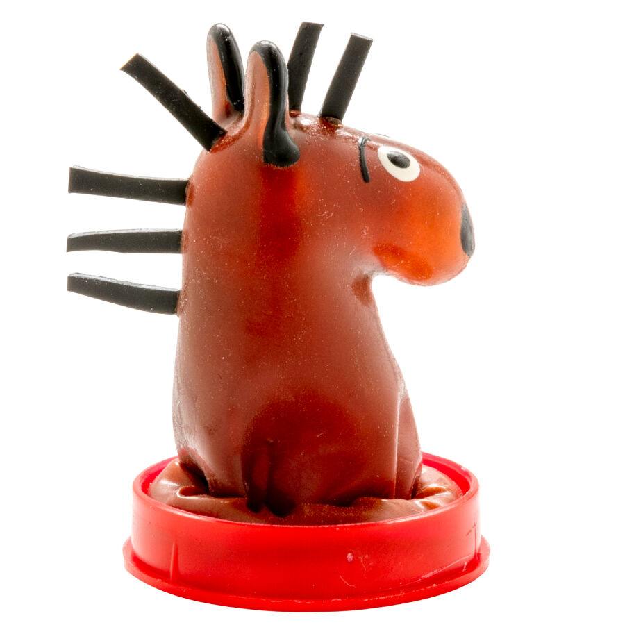 CONDOMERIE - PRESERVATIVO DECORATIVO PINTADO A MANO CABALLO - Imagen 3