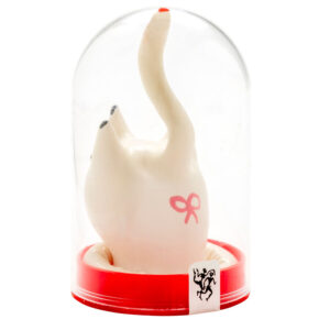 CONDOMERIE - PRESERVATIVO DECORATIVO PINTADO A MANO CISNE