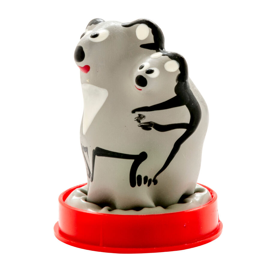 CONDOMERIE - PRESERVATIVO DECORATIVO PINTADO A MANO KOALA + JOVEN - Imagen 2