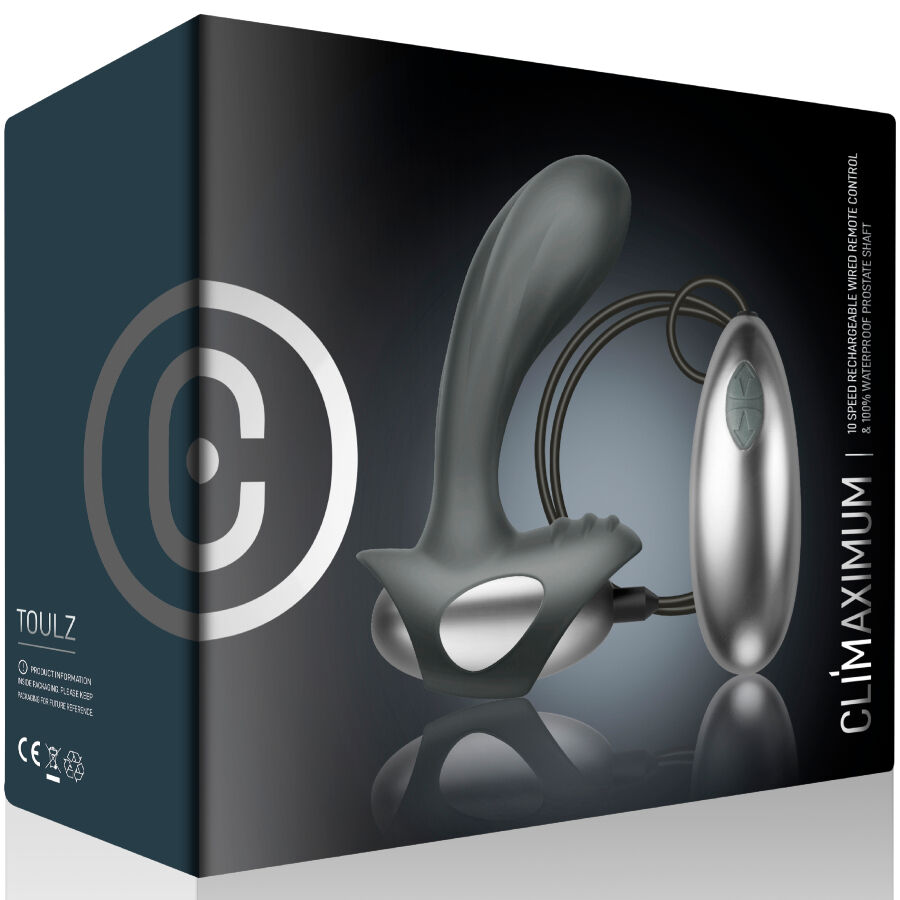 CLIMAXIMUM - TOULZ MASAJEADOR PRÓSTATA CON CABLE - Imagen 3