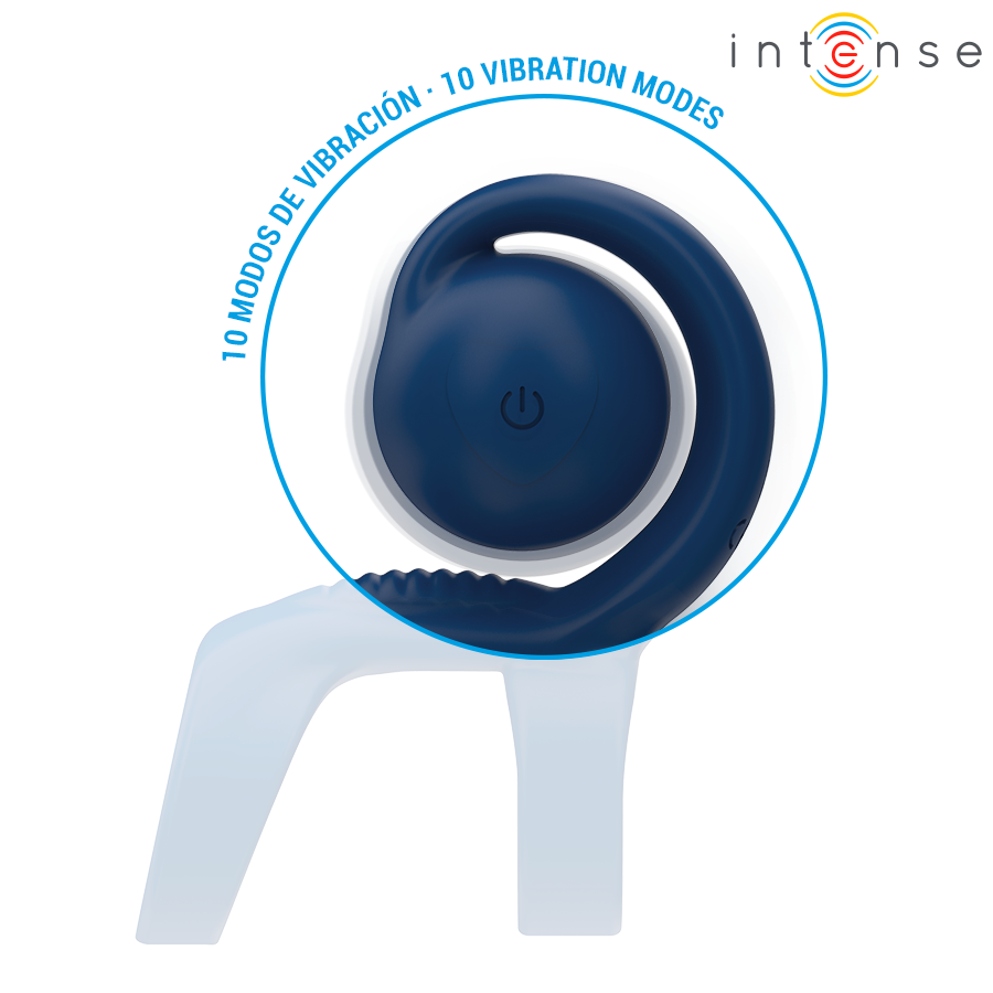 INTENSE - TYSON ANILLO POTENCIADOR CON CARACOL VIBRADOR Ø 3,2 CM - Imagen 7