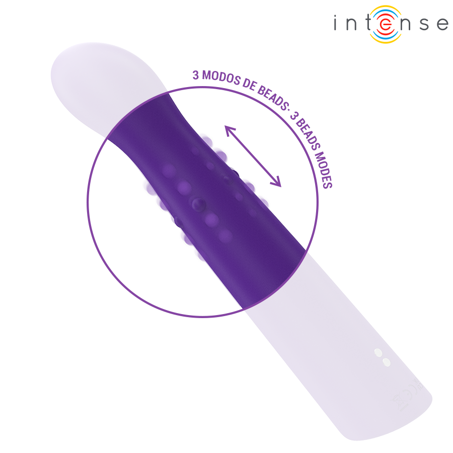 INTENSE - HELENA VIBRADOR UP & DOWN MODO BEADS 13,5 CM - Imagen 4