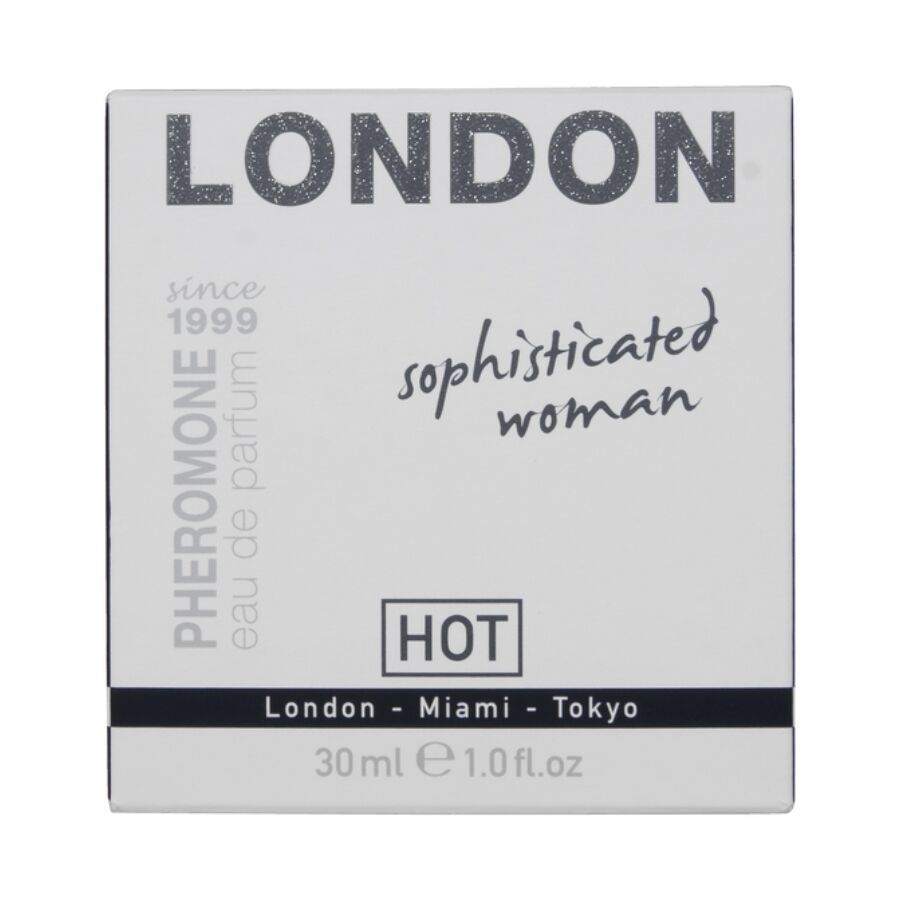 HOT - PERFUME CON FEROMONAS LONDON SOPHISTICATED MUJER 30 ML - Imagen 3