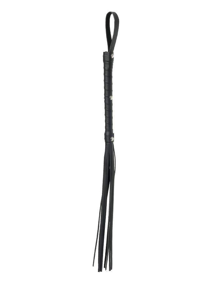 FETISH FANTASY LIMITED EDITION - LATIGO AZOTADOR PIEL NEGRO - Imagen 2