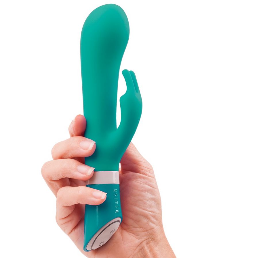 B SWISH - BWILD DELUXE BUNNY RABBIT VIBRATOR JADE - Imagen 5