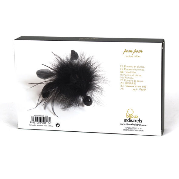 BIJOUX - POM POM PLUMERO DE PLUMAS - Imagen 3