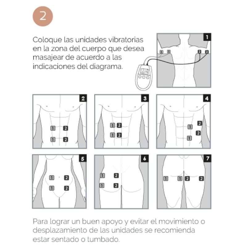 500 COSMETICS - U TONIC ELECTROESTIMULACIÓN TONIFICACIÓN Y REAFIRMACIÓN MUSCULOS - Imagen 2