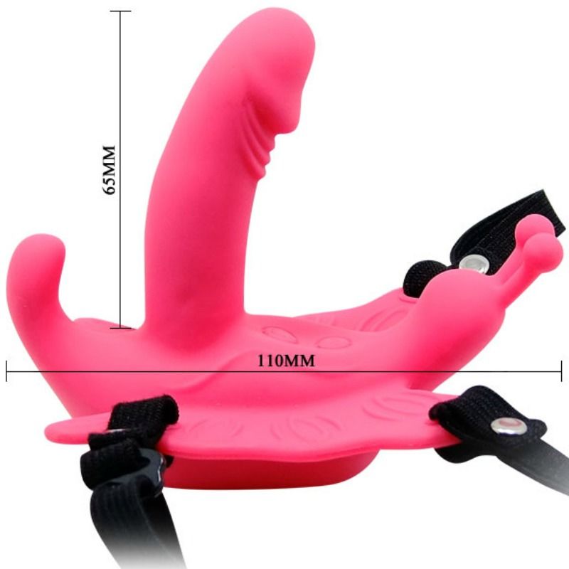 BAILE - ULTRA PASSIONATE ARNÉS MARIPOSA VIBRADOR - Imagen 5