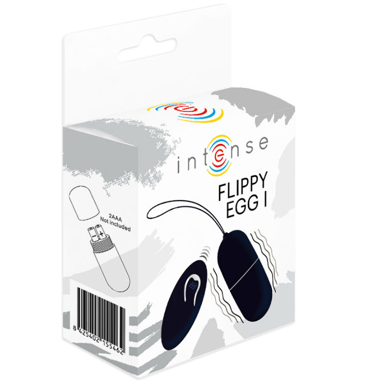 INTENSE - FLIPPY I HUEVO CONTROL REMOTO NEGRO - Imagen 5