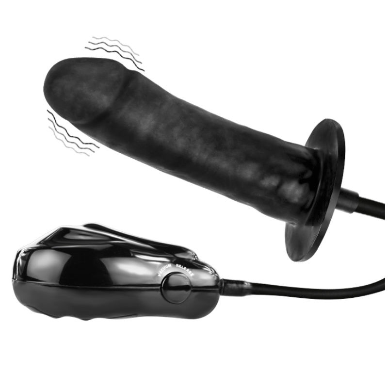 BAILE - BIGGER JOY DILDO HINCHABLE CON VIBRACIÓN 16 CM - Imagen 5