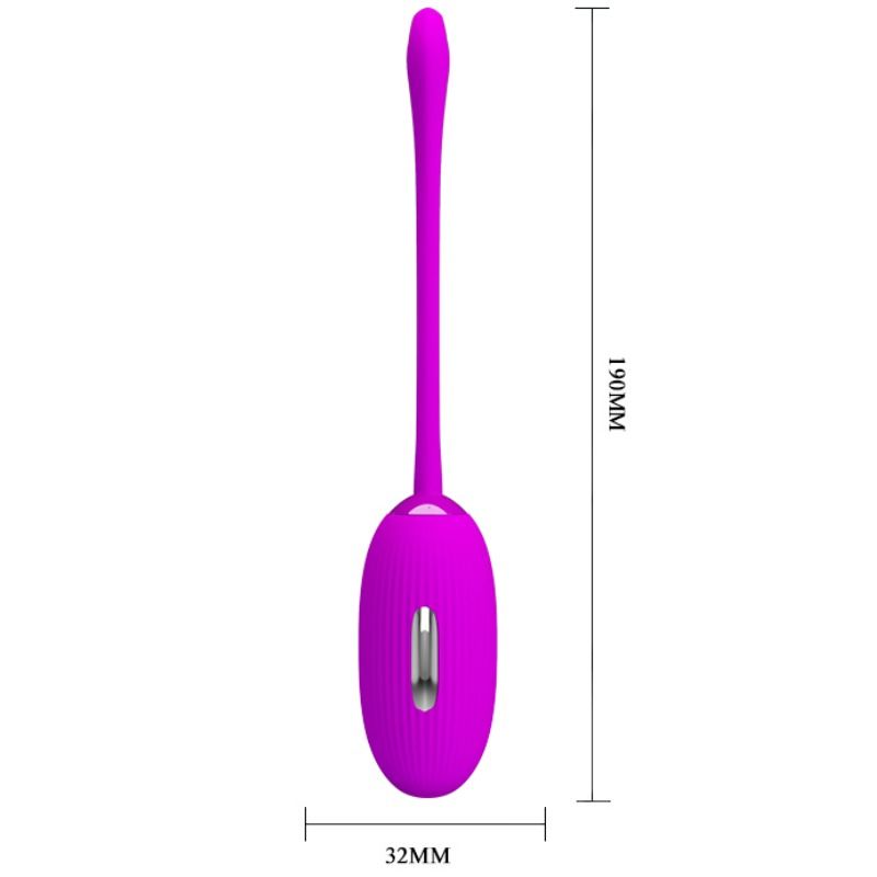 PRETTY LOVE - SHOCK FUN HUEVO VIBRADOR Y ELECTROSHOCK - Imagen 3