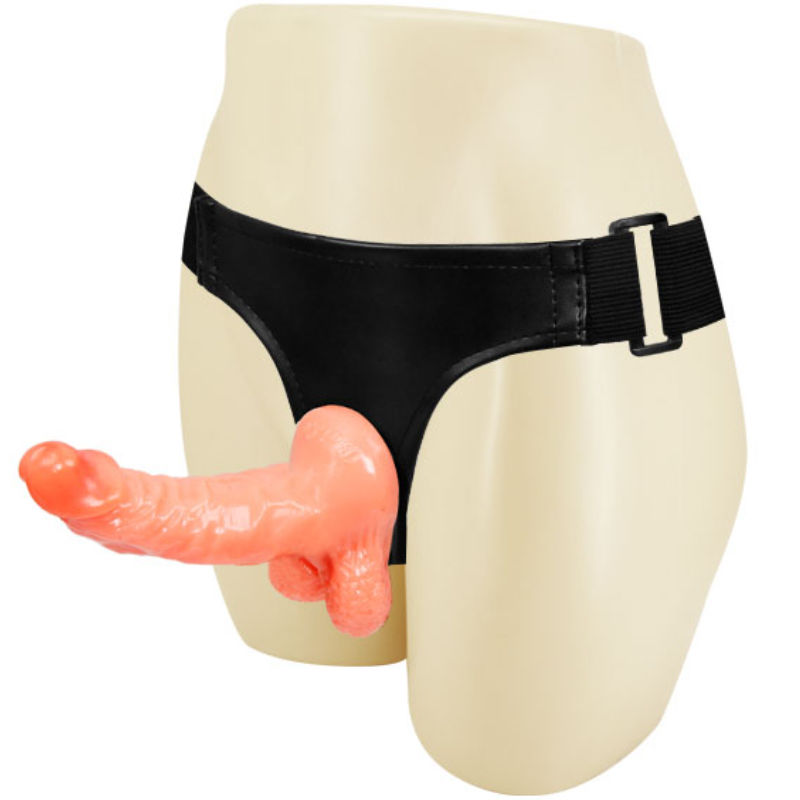 BAILE - ARNÉS CON PENE REALÍSTICO Y BRAGUITA AJUSTABLE ULTRA PASSIONATE 15.5 CM - Imagen 2