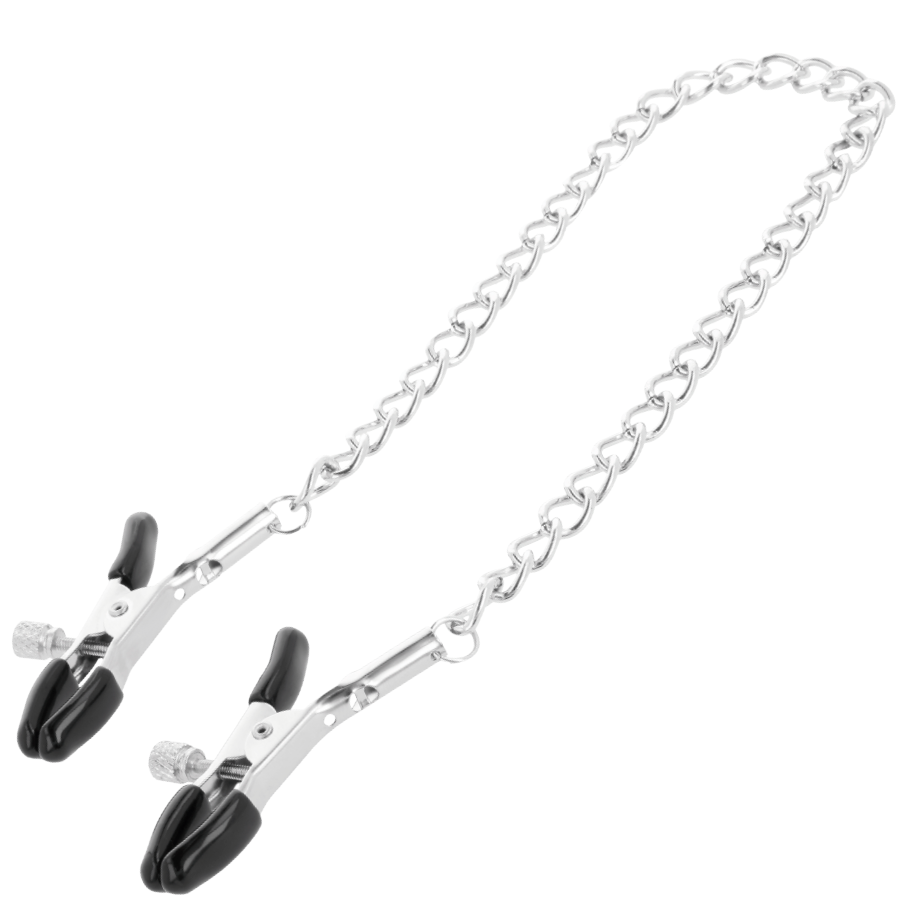 DARKNESS - PINZAS AJUSTABLES PARA PEZONES AJUSTABLES METAL - Imagen 3