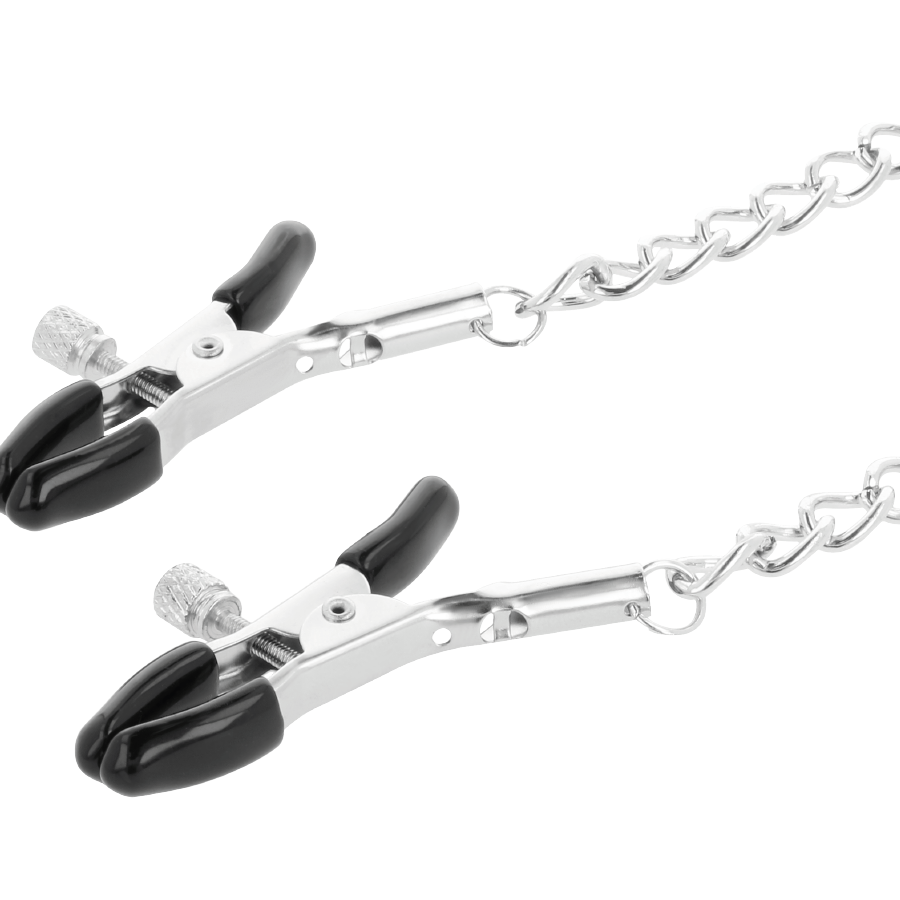 DARKNESS - PINZAS AJUSTABLES PARA PEZONES AJUSTABLES METAL - Imagen 2