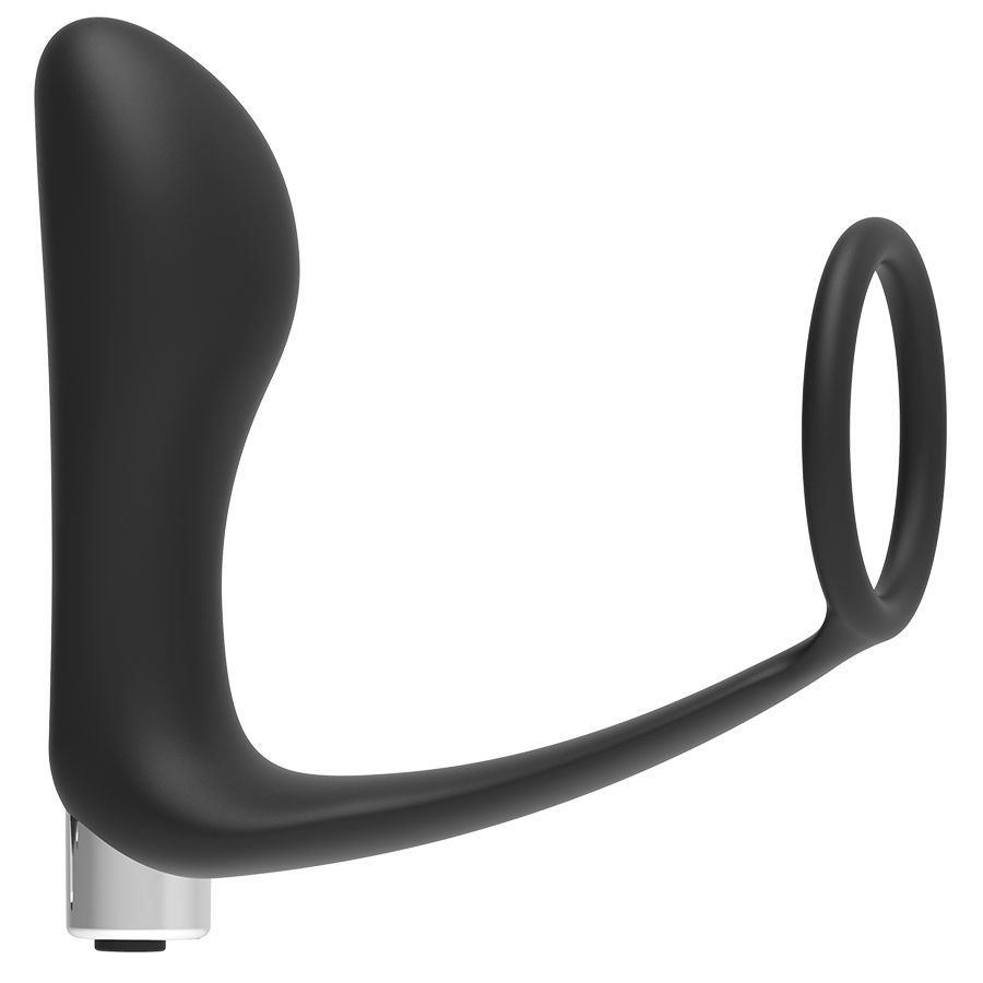 ADDICTED TOYS - VIBRADOR PROSTÁTICO RECARGABLE MODEL 1 - NEGRO - Imagen 3