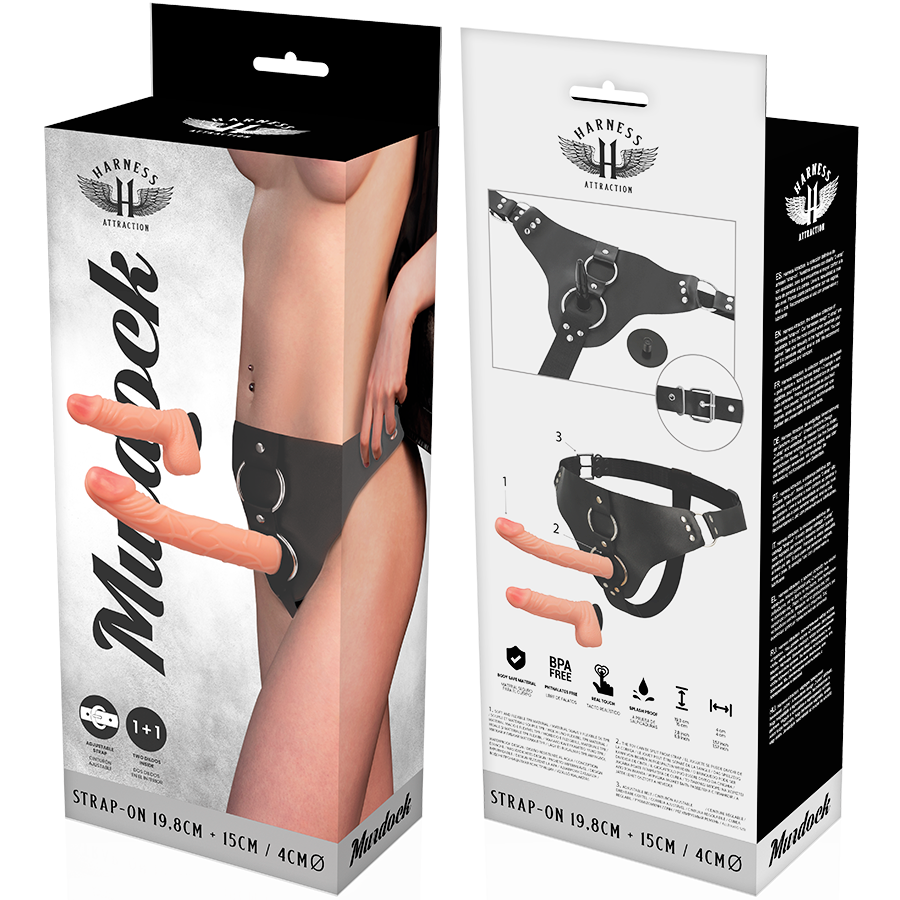 HARNESS ATTRACTION - ARNÉS MURDOCK 19.8 + 15 CM -O- 4 CM - Imagen 7