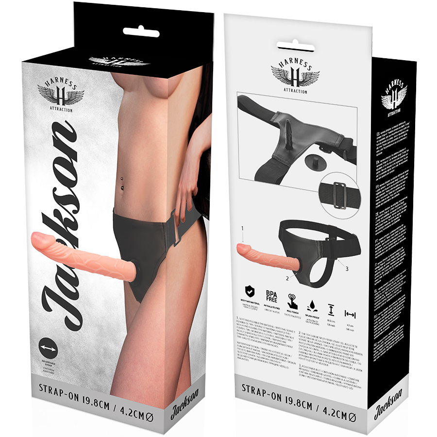 HARNESS ATTRACTION - ARNÉS JACKSON 19.8 CM -O- 4.2 CM - Imagen 6