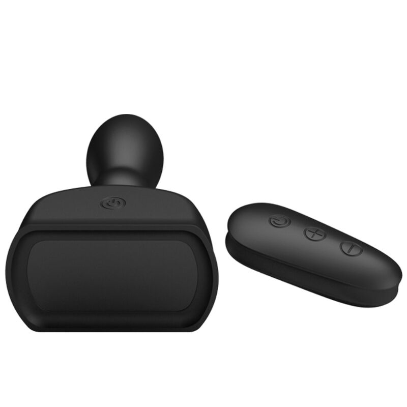 MR PLAY - PLUG ANAL HINCHABLE NEGRO CONTROL REMOTO - Imagen 4