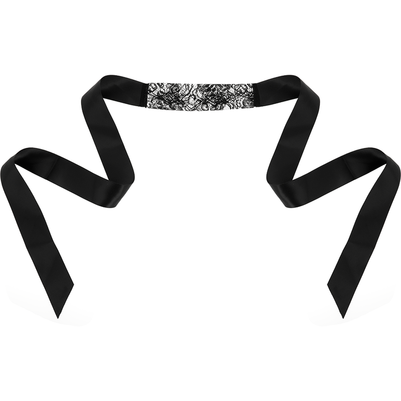 COQUETTE CHIC DESIRE - ANTIFAZ ENCAJE NEGRO CINTA - Imagen 3