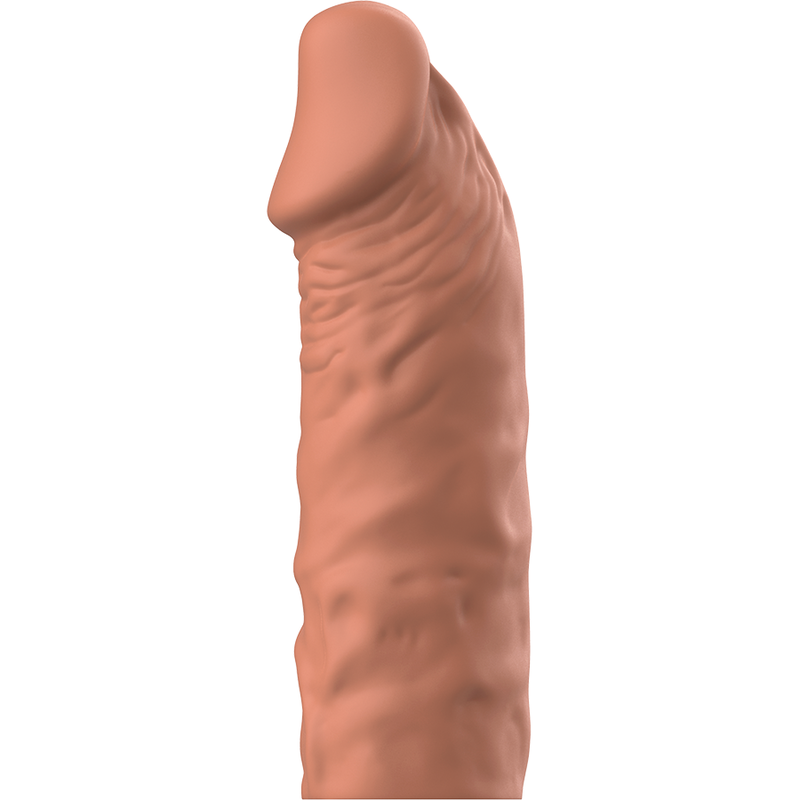 VIRILXL - EXTENSIÓN DE PENE LIQUID SILICONE V5 MARRÓN - Imagen 3
