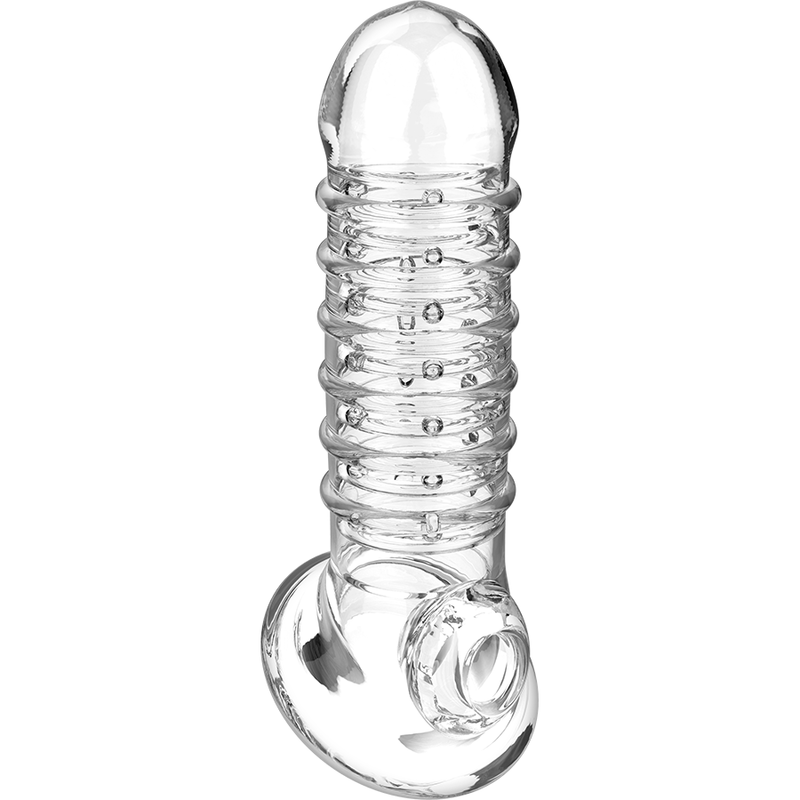 VIRILXL - EXTENSION Y FUNDA DE PENE V15 TRANSPARENTE - Imagen 4