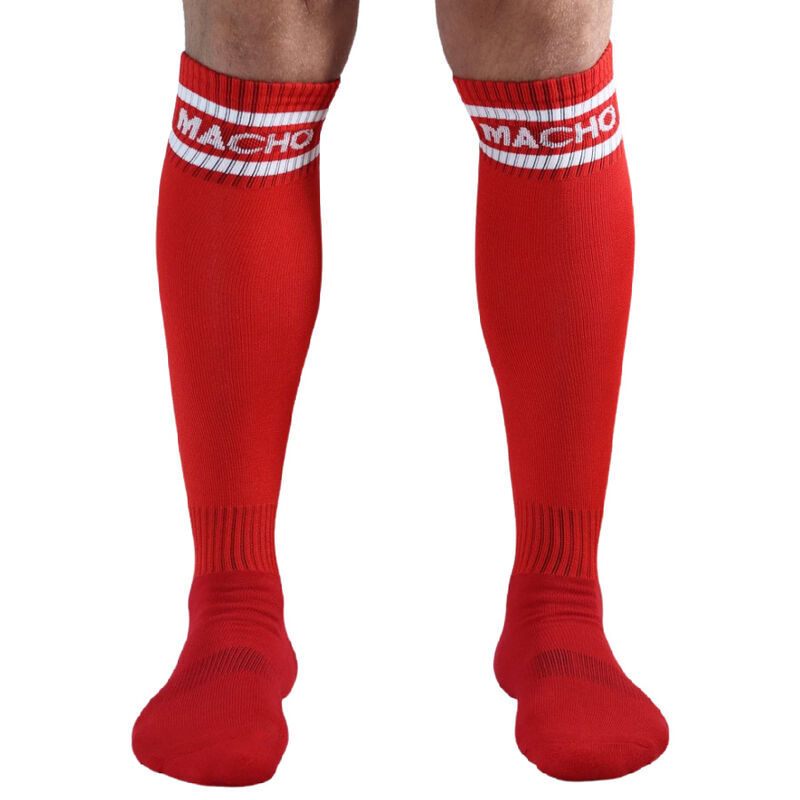 MACHO - CALCETINES LARGOS TALLA ÚNICA ROJO - Imagen 2
